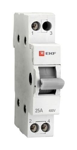 Трехпозиционный переключатель 1P 63А EKF Basic