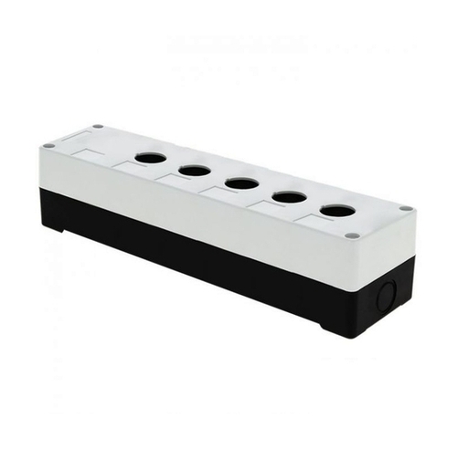 Корпус КП105 пластиковый 5 кнопок белый EKF PROxima