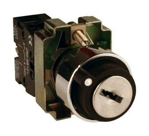 Переключатель BG21 2P с замком не возвратный NO EKF PROxima