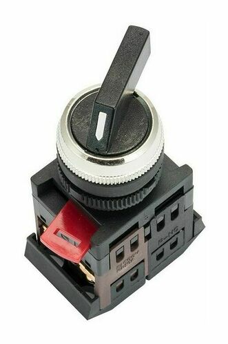 Переключатель АLСLR-22 3P черный NO+NC EKF EKF PROxima