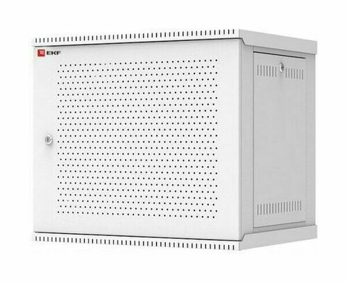Шкаф телекоммуникационный настенный разборный 6U (600х650) дверь перфорированная, Astra серия EKF PROxima