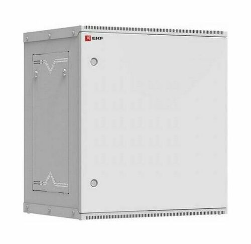 Шкаф телекоммуникационный настенный разборный 12U (600х450) дверь металл, Astra серия EKF PROxima
