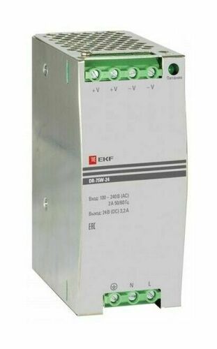 Блок питания 24В DR-75W-24 EKF PROxima