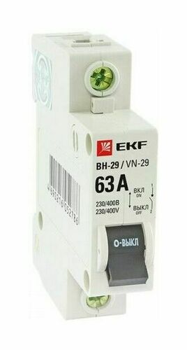 Выключатель нагрузки 1P 16А ВН-29 EKF Basic