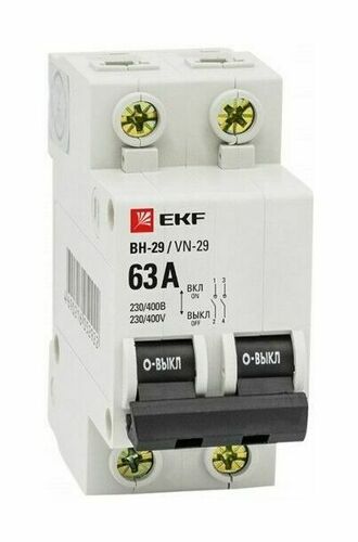 Выключатель нагрузки 2P 40А ВН-29 EKF Basic