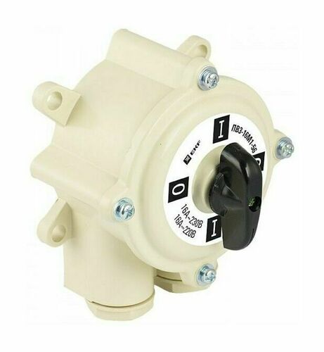Пакетный переключатель (реверс) ПП 3-40/Р М2 пл. IP56 EKF PROxima