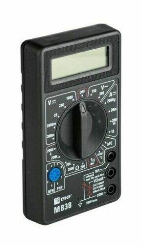 Мультиметр цифровой M838 EKF Master