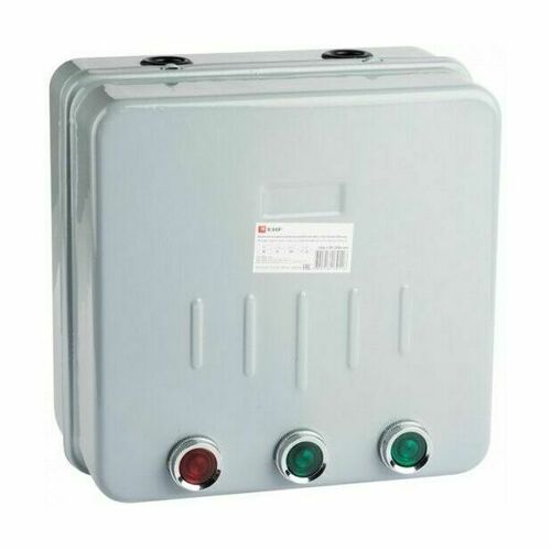 Пускатель в корпусе реверсивный КМЭ 50А 230В с РТЭ IP44 EKF PROxima