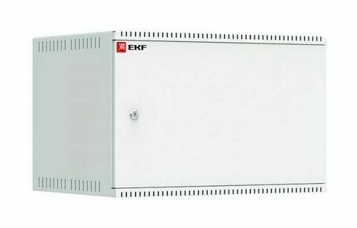 Шкаф телекоммуникационный настенный 6U (600х450) дверь металл, Astra серия EKF PROxima