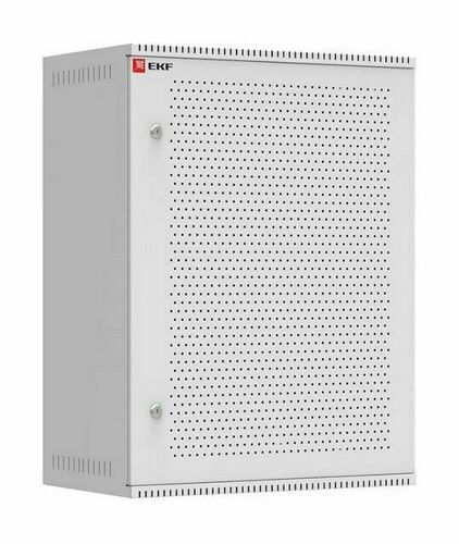 Шкаф телекоммуникационный настенный 15U (600х350) дверь перфорированная, Astra серия EKF PROxima