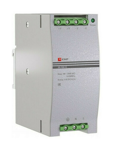 Блок питания 12В DR-75W-12 EKF PROxima