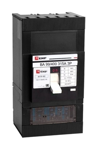 Выключатель автоматический ВА-99 400/315А 3P 35кА EKF PROxima