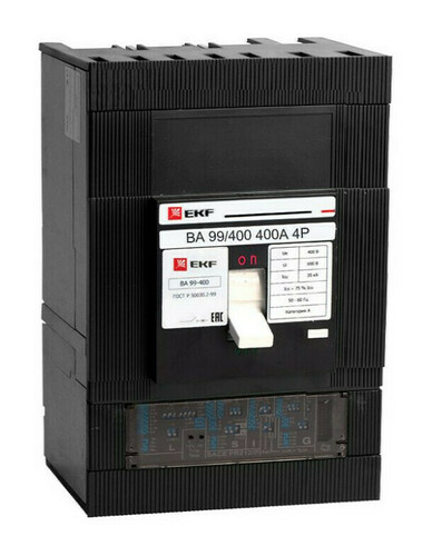 Выключатель автоматический ВА-99 400/400А 4P 35кА EKF