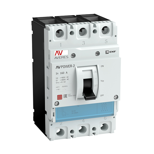 Автоматический выключатель AV POWER-1/3  16А 80kA TR EKF AVERES