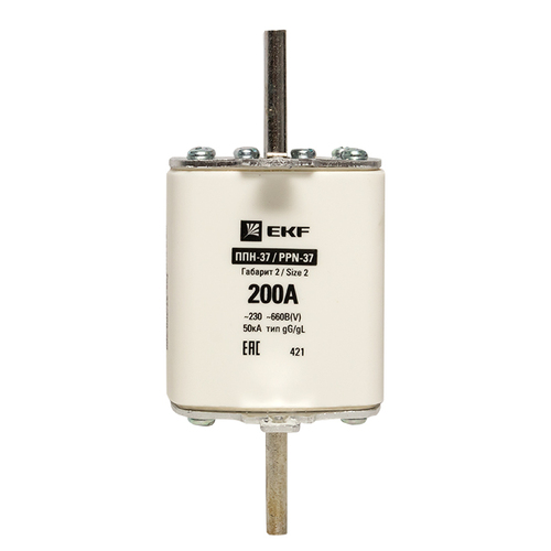 Плавкая вставка ППН-37 400/200А габарит 2 EKF PROxima