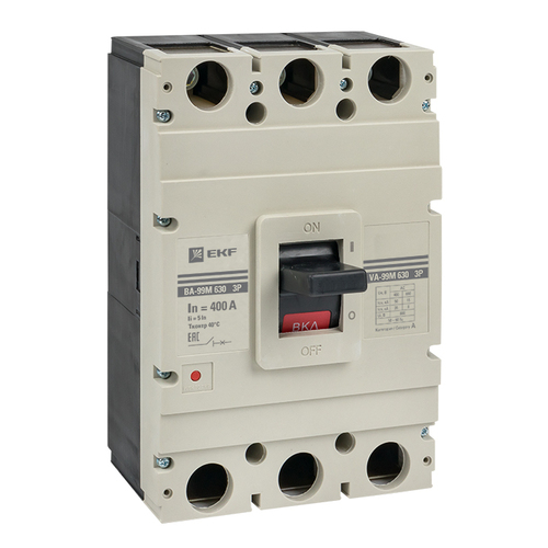 Выключатель автоматический ВА-99М 630/500А 3P 5In 50кА EKF PROxima 