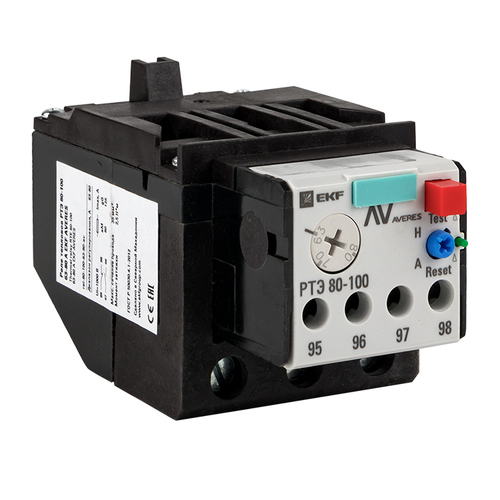 Реле тепловое РТЭ 80-100 16-25А EKF AVERES
