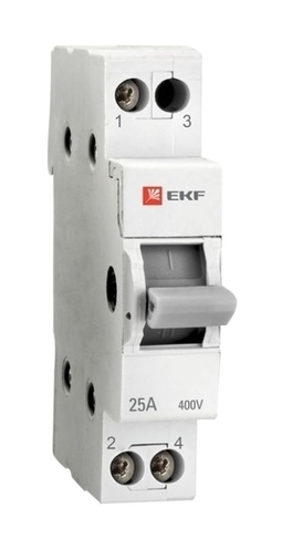 Трехпозиционный переключатель 1P 63А EKF Basic