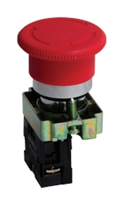 Кнопка BS542 поворотная красная грибок NC EKF PROxima