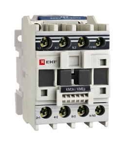 Контактор КМЭп малогабаритный 32А 24В DC 1NO EKF PROxima