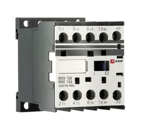Миниконтактор МКЭ 12А 24В 1NO EKF PROxima