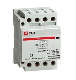 Контактор модульный КМ 63А 4NО (3 мод.) EKF PROxima