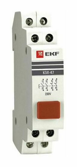 Кнопка модульная КМ-47 (красная) EKF PROxima