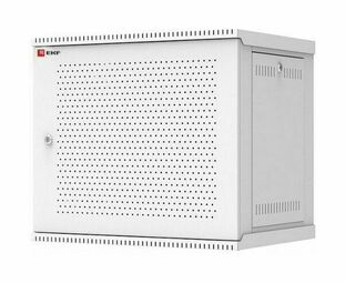 Шкаф телекоммуникационный настенный разборный 6U (600х450) дверь перфорированная, Astra серия EKF PROxima