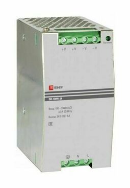 Блок питания 24В DR-120W-24 EKF PROxima