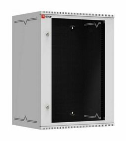 Шкаф телекоммуникационный настенный 15U (600х450) дверь стекло, Astra серия EKF PROxima