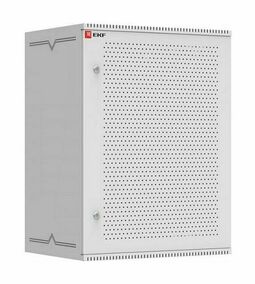 Шкаф телекоммуникационный настенный 15U (600х450) дверь перфорированная, Astra серия EKF PROxima