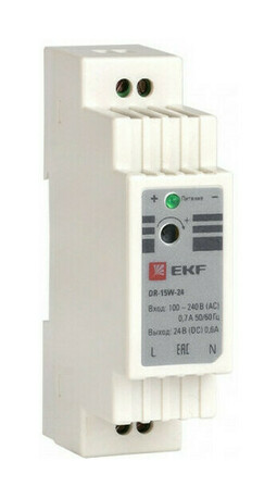 Блок питания 24В DR-15W-24 EKF PROxima