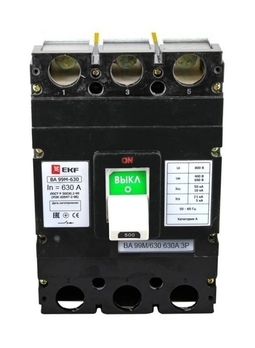 Выключатель автоматический ВА-99М 630/630А 3P 50кА EKF PROxima