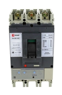 Выключатель автоматический ВА-99C (Compact NS) 630/630А 3P 45кА EKF PROxima